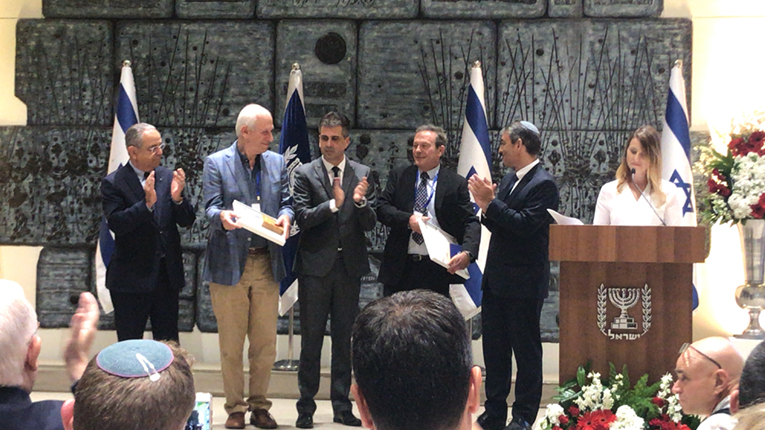 special ceremony held by the President of the State of Israel, Mr. Reuven Rivlin.