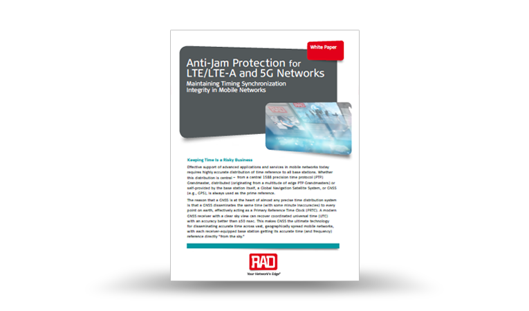 Anti-Jam Protection for LTE/LTE-A and 5G Networks
