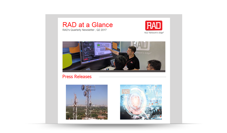 RAD at a Glance Newsletter Q2 2017