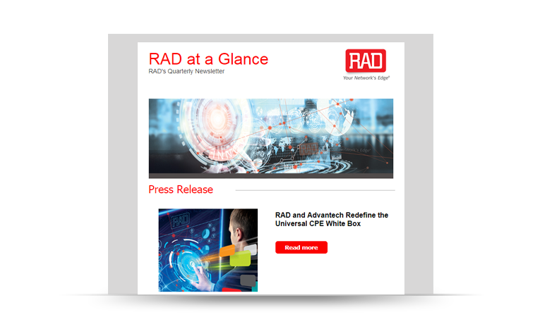RAD at a Glance Newsletter Q3 2017