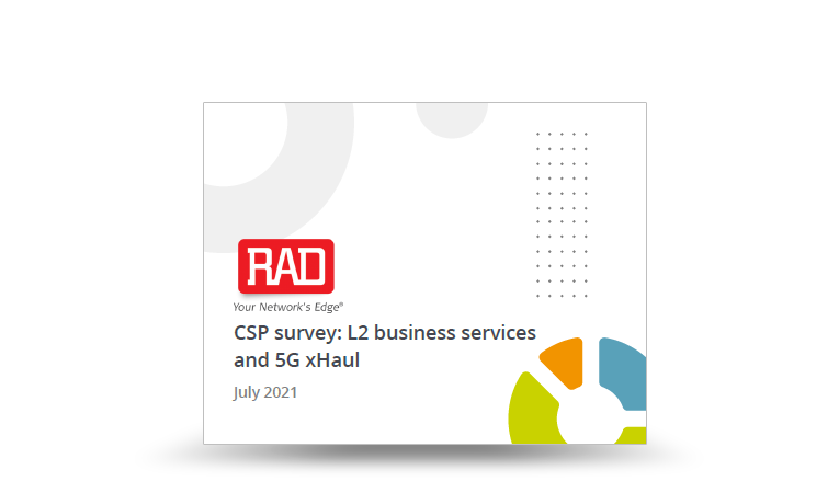 CSP survey L2 business services and 5G xHaul