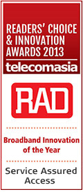 Telecom Asia’s Readers’ Choice Award 2013