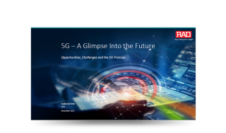 5G – A Glimpse Into the Future 