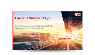 Carrier Ethernet QoS