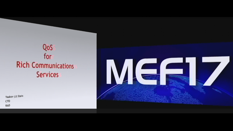 RAD Discusses QoS for Rich Communications Services at MEF17